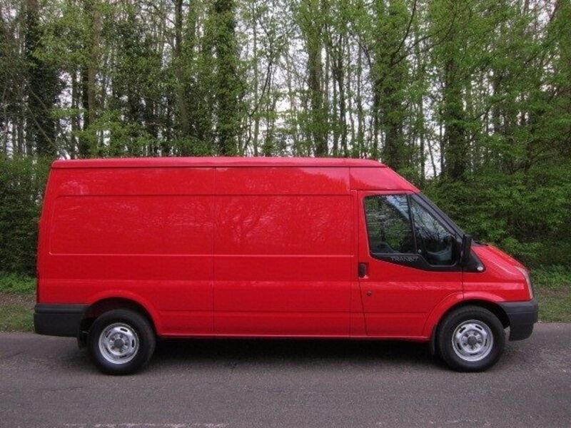 Ford Transit 2.2 TDCi 330 LWB, Medium Roof Van. red 2012 For Sale