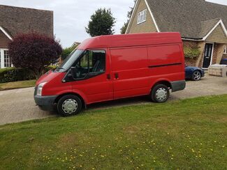red transit van for sale