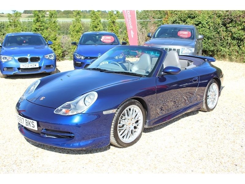 Porsche 911 Cabriolet blue 2001 For Sale Motors Cars