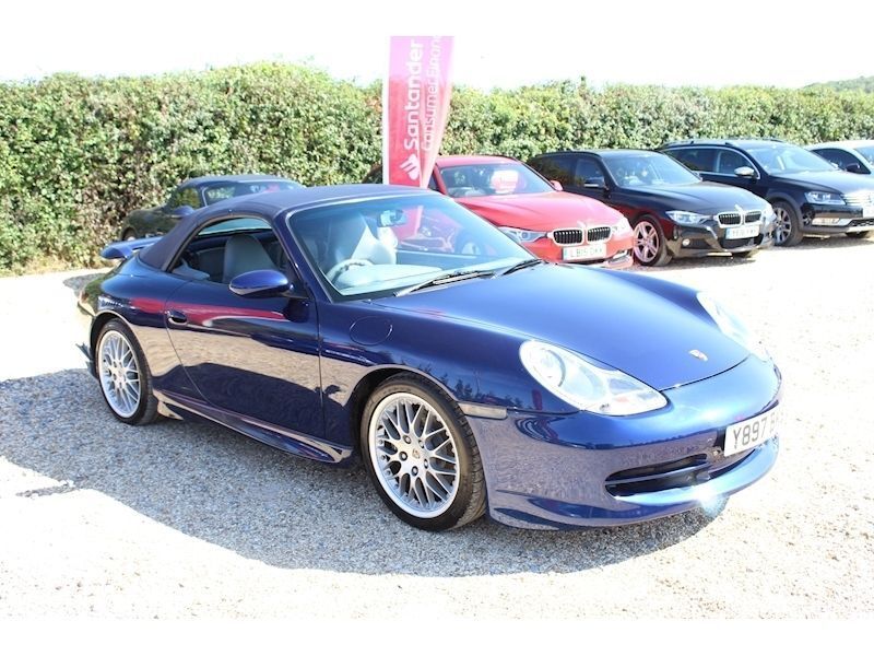 Porsche 911 Cabriolet blue 2001 For Sale Motors Cars